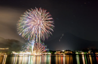 Experience the Magic of Lake Kawaguchi Fireworks Festival!